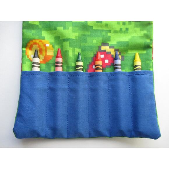 Mini gaming crayon bag, party favors, goody bags tote bag - Picture 2 of 4